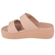 Crocs Japanke bež 41 EU Brooklyn Low Wedge