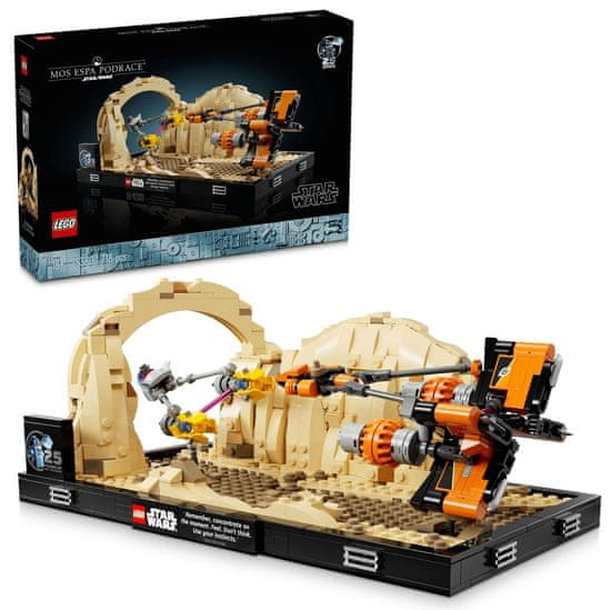 LEGO Star Wars 75380 Dirke z jadralnimi letali v Mos Espa - Diorama