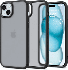 Spigen Ultra Hybrid Frost črn ovitek za iPhone 15