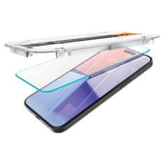 Spigen GLAS.tR EZ Fit Sensor Protected zaščitno steklo za telefon iPhone 15 Pro (2 pack) z aplikatorjem