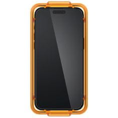 Spigen Glas.tR AlignMaster zaščita za steklo iPhone 15 Pro z aplikatorjem (2 Pack)
