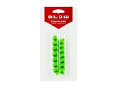 Blow 42-113# organizator kablov - upogljiva vzmet zelena