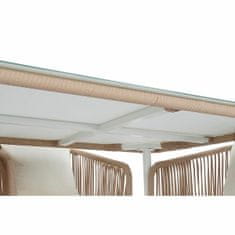 DKD Home Decor Garnitura mize s stoli DKD Home Decor Beige 78 cm 163 x 95 x 6 cm 