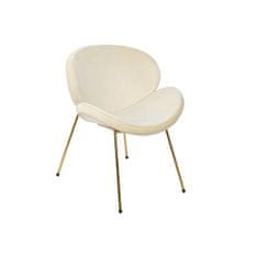 DKD Home Decor Stol DKD Home Decor Gold Beige Golden 63 x 57 x 73 cm