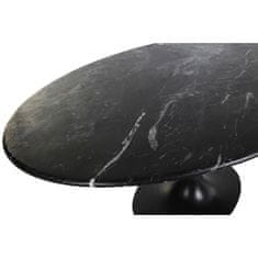 DKD Home Decor Jedilna miza DKD Home Decor Black Metal Marble 180 x 100 x 76 cm