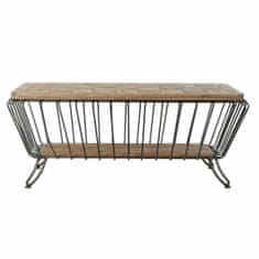 DKD Home Decor Sredinska miza DKD Home Decor Kovinski borovničev les (125 x 64 x 51 cm)