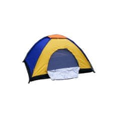 Turistični šotor za največ 3 osebe, 2x2m, pisan T-096-MOOR