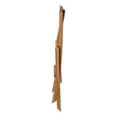 DKD Home Decor Garnitura mize s 4 stoli DKD Home Decor 120 x 70 x 75 cm Teak 90 cm (5 kosov)