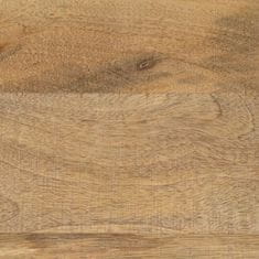 BigBuy Sredinska miza MARA Wood Železo in kovina Mango les 100 x 60 x 45 cm