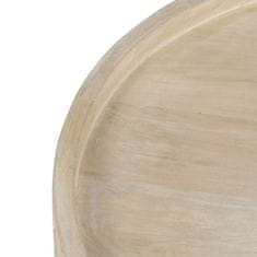 BigBuy Sredinska miza iz mangovega lesa 70 x 70 x 40 cm
