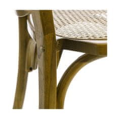 BigBuy Jedilni stol 45 x 42 x 94 cm naravni les ratan