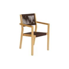 BigBuy Garnitura mize s 4 stoli DKD Home Decor 90 x 90 x 75 cm