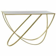 DKD Home Decor Konzola DKD Home Decor Crystal Black Golden Metal (120 x 40 x 77 cm)