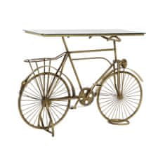 DKD Home Decor Konzola DKD Home Decor Crystal Bicycle Golden Metal (114 x 37 x 77 cm)