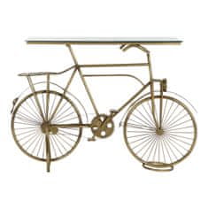 DKD Home Decor Konzola DKD Home Decor Crystal Bicycle Golden Metal (114 x 37 x 77 cm)