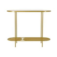 DKD Home Decor Konzola DKD Home Decor Golden Crystal Iron 99,5 x 38 x 80 cm