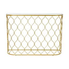 DKD Home Decor Konzola DKD Home Decor Zlato kovinsko ogledalo 30 x 40 cm 110 x 32 x 78 cm