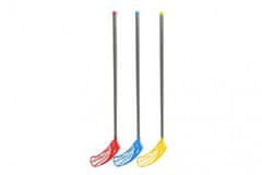Teddies Florbalna hokejska palica za desničarje aluminij/plastenke 115 cm - mešanica barv