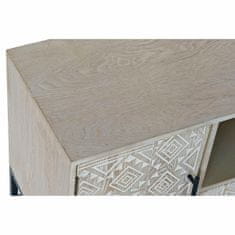 NEW TV omarica DKD Home Decor Rjava Črna Kovina Jelka Les MDF 135 x 40 x 51 cm