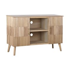 Miramarket TV omarica DKD Home Decor Zlat Svetlo rjava 120 x 40 x 80 cm Les pavlovnije Les MDF