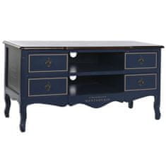 DKD Home Decor TV pohištvo DKD Home Decor Brown Navy Blue Paolownia les 120 x 48 x 60 cm