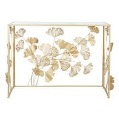 DKD Home Decor Konzola DKD Home Decor 108 x 36 x 80 cm Zrcalo Zlata kovina Zelena