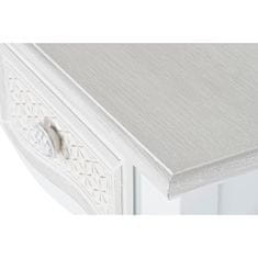 DKD Home Decor Konzola DKD Home Decor Les MDF Bela (120 x 40 x 78,5 cm)