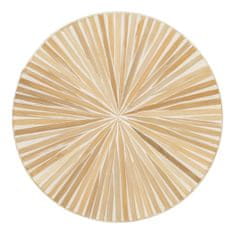 BigBuy Stranska mizica Beige Bamboo 45 x 45 x 55 cm MDF Les