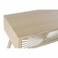 DKD Home Decor Konzola DKD Home Decor Golden Natural Metal Fir MDF Wood 100 x 36 x 78 cm