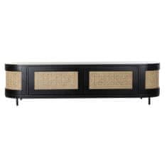 DKD Home Decor TV pohištvo DKD Home Decor 180 x 45 x 46 cm Naravni črni les