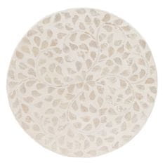 BigBuy Bočna mizica Beige Mother of pearl 35 x 35 x 47 cm MDF Les