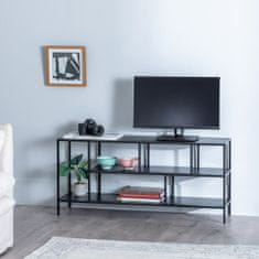 BigBuy TV pohištvo 120 x 32 x 55 cm Črno jeklo