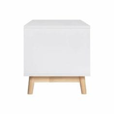 BigBuy TV pohištvo 116 x 40 x 42 cm Bela MDF Les