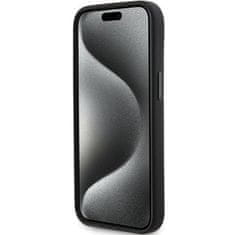 Karl Lagerfeld Silicone Ikonik ovitek za iPhone 15, črna