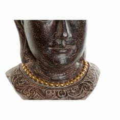 DKD Home Decor Rastlinjak DKD Home Decor Brown Fibreglass Buddha (25 x 27 x 39 cm)