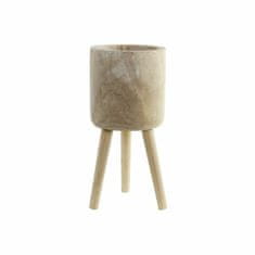 DKD Home Decor Lonček za sadike DKD Home Decor Wood Natural (24 x 24 x 49 cm)