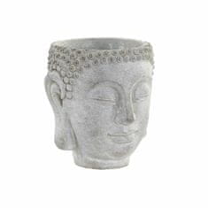 DKD Home Decor Rastlinjak DKD Home Decor Grey Buddha Cement Oriental (19 x 18 x 20 cm)