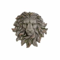 DKD Home Decor Rastlinjak DKD Home Decor iz steklenih vlaken Grey Lion (47 x 20 x 46 cm)