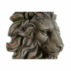 DKD Home Decor Rastlinjak DKD Home Decor iz steklenih vlaken Grey Lion (47 x 20 x 46 cm)