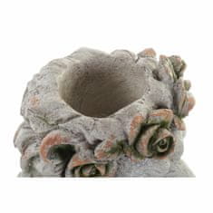 DKD Home Decor Rastlinjak DKD Home Decor iz steklenih vlaken Grey Lion (36 x 39 x 42 cm)