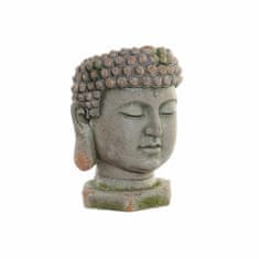 DKD Home Decor Rastlinjak DKD Home Decor iz steklenih vlaken Grey Buddha (35 x 35 x 50 cm)