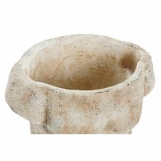 DKD Home Decor Lonček DKD Home Decor Cement svetlo rjava (19 x 15 x 15 cm)