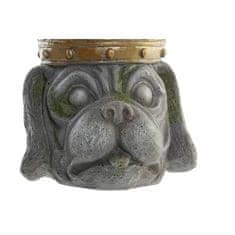 DKD Home Decor Lonček DKD Home Decor Grey Golden Dog Magnesium (28,5 x 28,5 x 30,9 cm)