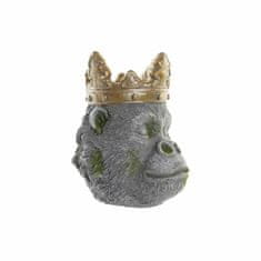 DKD Home Decor Lonček DKD Home Decor Grey Golden Gorilla Magnesium (29 x 26 x 34,9 cm)