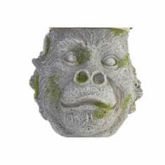 DKD Home Decor Lonček DKD Home Decor Grey Golden Gorilla Magnesium (29 x 26 x 34,9 cm)