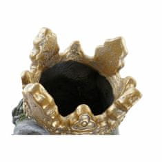 DKD Home Decor Lonček DKD Home Decor Grey Golden Lion Magnesium (29,6 x 29 x 31 cm)