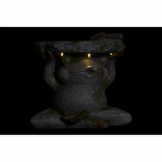 DKD Home Decor Sadilnik DKD Home Decor Grey LED Light Frog Magnezij (36 x 24,3 x 33 cm)