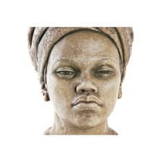 DKD Home Decor Sadilnik DKD Home Decor Grey Colonial African Woman (26 x 25 x 47 cm)