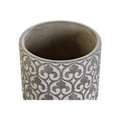 DKD Home Decor Komplet loncev DKD Home Decor Grey Cement White Arab (18,8 x 18,8 x 14,8 cm)