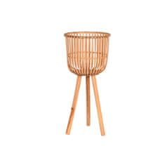 DKD Home Decor Lonček DKD Home Decor Natural Brown Bamboo Urban (33 x 33 x 73 cm)